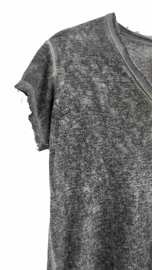 חולצת סריג פשתן – וואש גרפיט -YUVAL