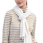 צעיף טטרה - שמנת