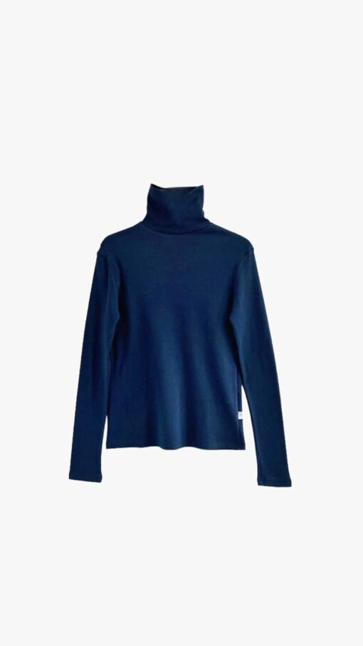 חולצת גולף ריב קלאסית - כחול נייבי - טומי