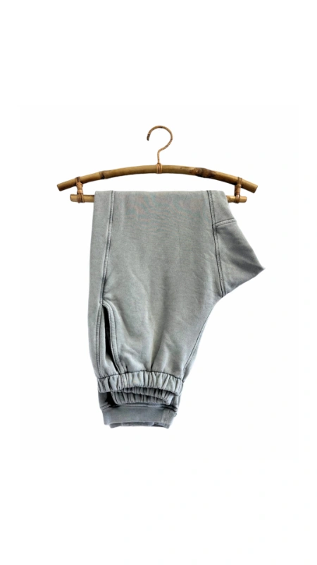 מכנסי טרנינג אופנה - ג׳וי - וואש אפור בהיר