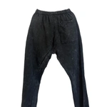 מכנסי טרנינג אופנה - ג׳וי - שחור מעושן