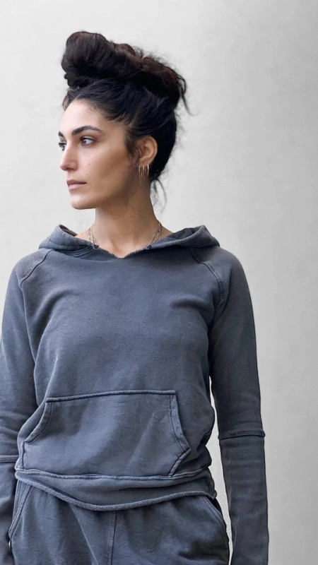 קפוצ׳ון אופנה - סופיה - וואש גרפיט שלג