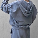 מכנסי טרנינג אופנה - ג׳וי - וואש אפור בהיר