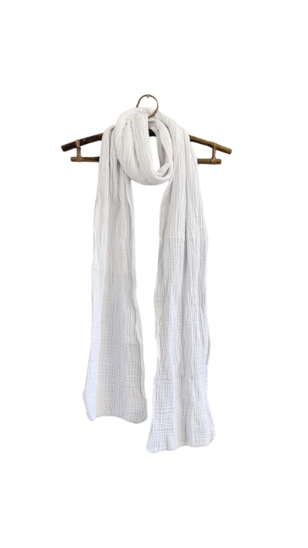 צעיף טטרה - לבן