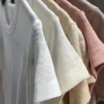 חולצת סריג דמוי פשתן - ורוד מעושן - איב