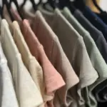 חולצת סריג דמוי פשתן - פיסטוק - איב