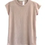 חולצת סריג דמוי פשתן - פודרה - איב