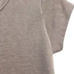 חולצת סריג דמוי פשתן - מוקה - איב