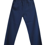 מכנסי פשתן ויסקוזה נשפכים - נייבי - שושי