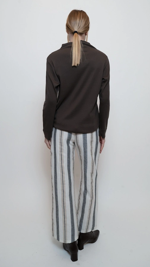 גולף כותנה אורגנית - שוקולד - רו