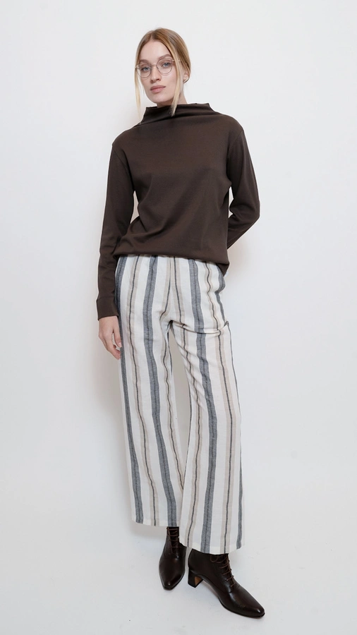 גולף כותנה אורגנית - שוקולד - רו