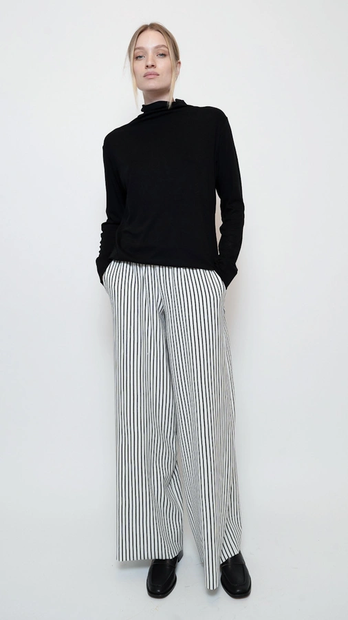 גולף כותנה אורגנית - שחור - רו