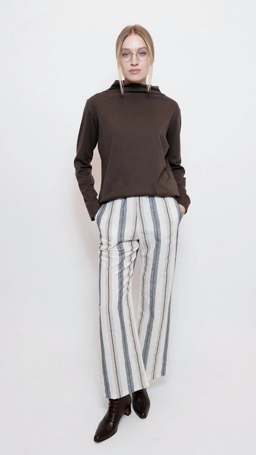 גולף כותנה אורגנית - שוקולד - רו