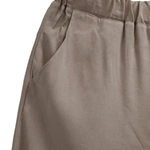 מכנסי פשתן ויסקוזה נשפכים - חול - שושי