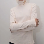 חולצת גולף ריב - פודרה - עדי