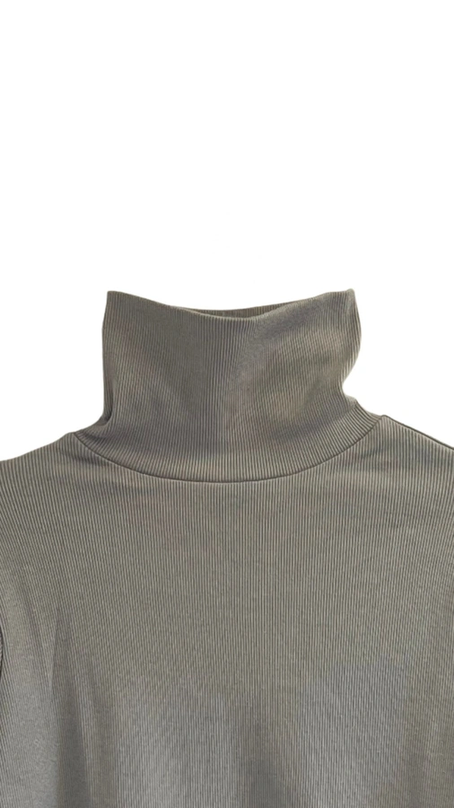 חולצת גולף ריב - אפור - עדי