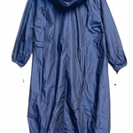 מעיל רוח אוברסייז ארוך - כחול נייבי - מארין