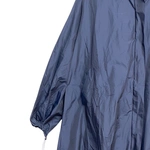מעיל רוח אוברסייז ארוך - כחול נייבי - מארין
