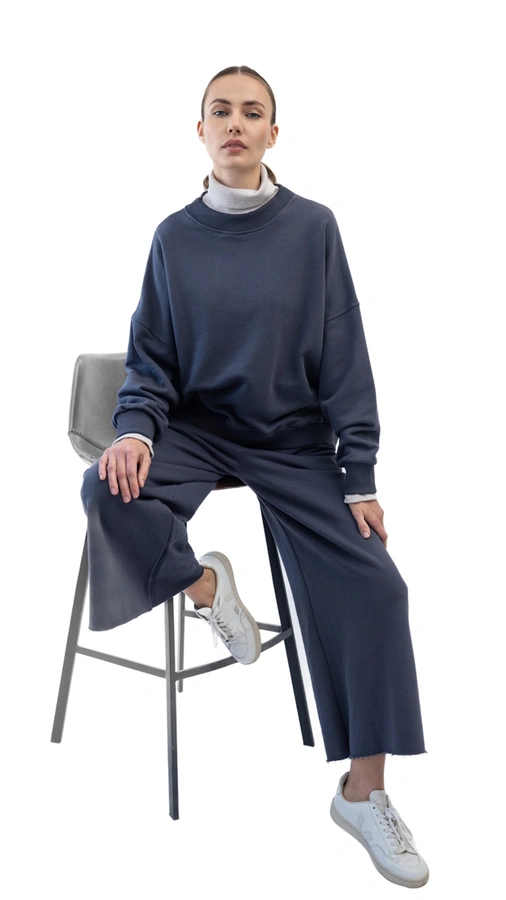 מכנסי טרנינג אופנה - גרפיט - אור