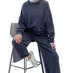 חולצת עמנואל צווארון ריב עגול - פלדה