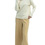 גולף כותנה אורגנית - שמנת - רו