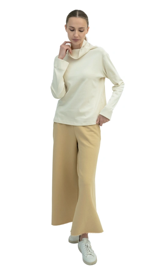 גולף כותנה אורגנית - שמנת - רו