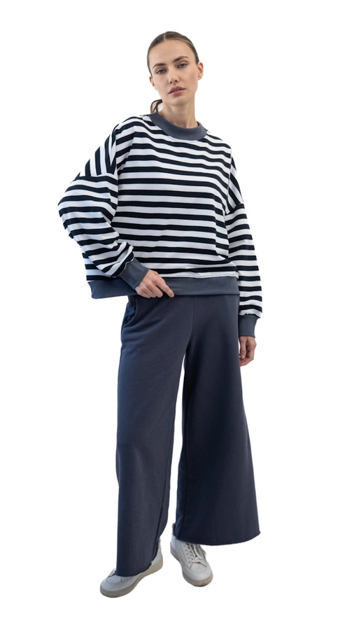 מכנסי טרנינג אופנה - גרפיט - אור