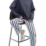 חולצת עמנואל צווארון ריב עגול - פלדה