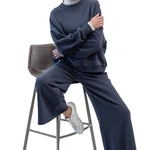 חולצת עמנואל צווארון ריב עגול - פלדה