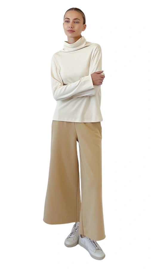 גולף כותנה אורגנית - שמנת - רו