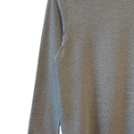 חולצת טי ארוכה – פסים דקים שחור / אדום - תותי