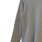 חולצת טי ארוכה – פסים דקים שחור / שחור - תותי