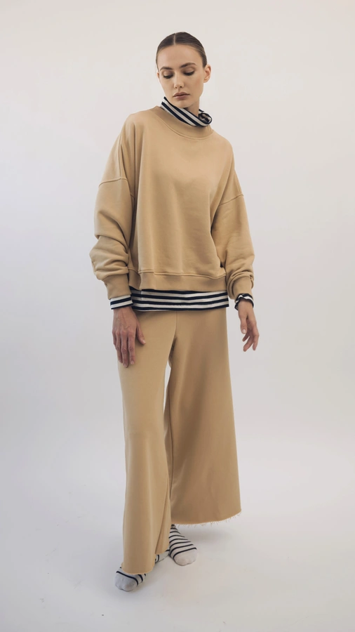 מכנסי טרנינג אופנה - מדבר - אור