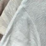 חולצת סריג דמוי פשתן - לבן חם - איב