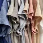 חולצת סריג דמוי פשתן - מפתח וי - ורוד מעושן - איה