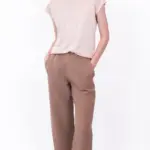 חולצת סריג דמוי פשתן - פודרה - איב