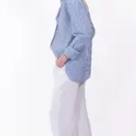 מכופתרת כותנה - פסים רויאל - טומי