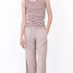 גופיית פסים חמרה - גזרה צרה