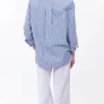 מכופתרת כותנה - פסים רויאל - טומי