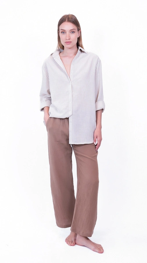 מכנסי טטרה - קפה - שושי