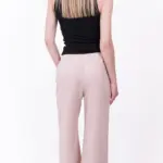 מכנסי פשתן - ורוד מעושן - שושי