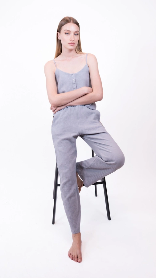 מכנסי טטרה - אפור אייס - שושי