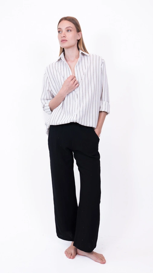 מכנסי טטרה - שחורים - שושי