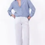 מכופתרת כותנה - פסים רויאל - טומי