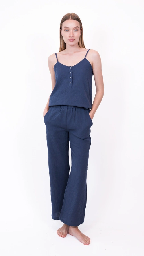 מכנסי טטרה - נייבי - שושי