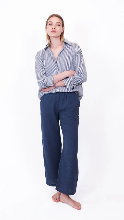 מכנסי טטרה - נייבי - שושי