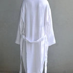 חלוק רחצה יוניסקס - טטרה אורגנית - לבן