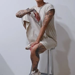 שמלת שחף ארוכה סלאב - אבן