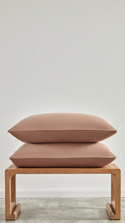 ציפית לכרית - קפה