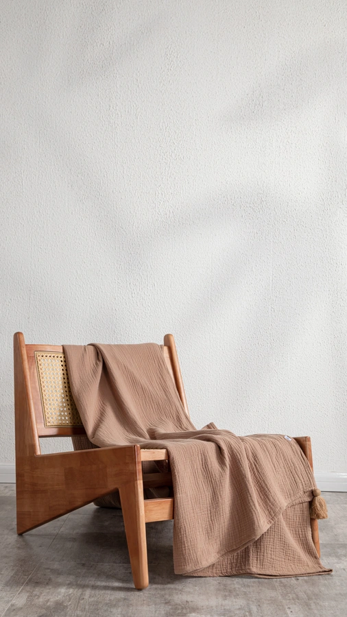 שמיכת קיץ - טטרה - קפה